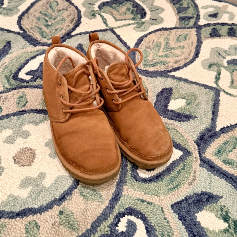 UGG Men’s Brown Suede Boots Size 11